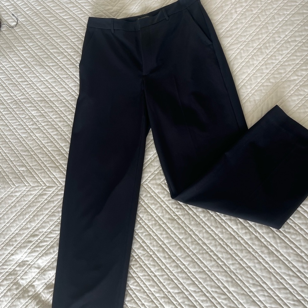 Banana Republic Black Dress Pants Classic Design
